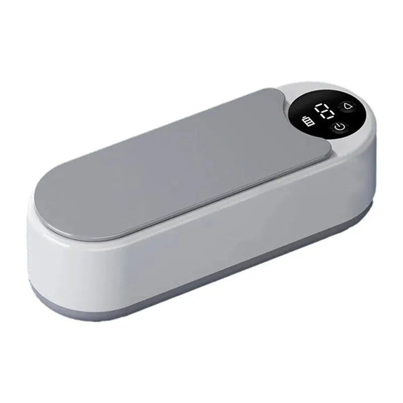 Máquina portátil de limpeza doméstica, limpador ultrassônico de cápsula limpa de 450ml, máquina de limpeza de joias para anel, óculos, escova de maquiagem